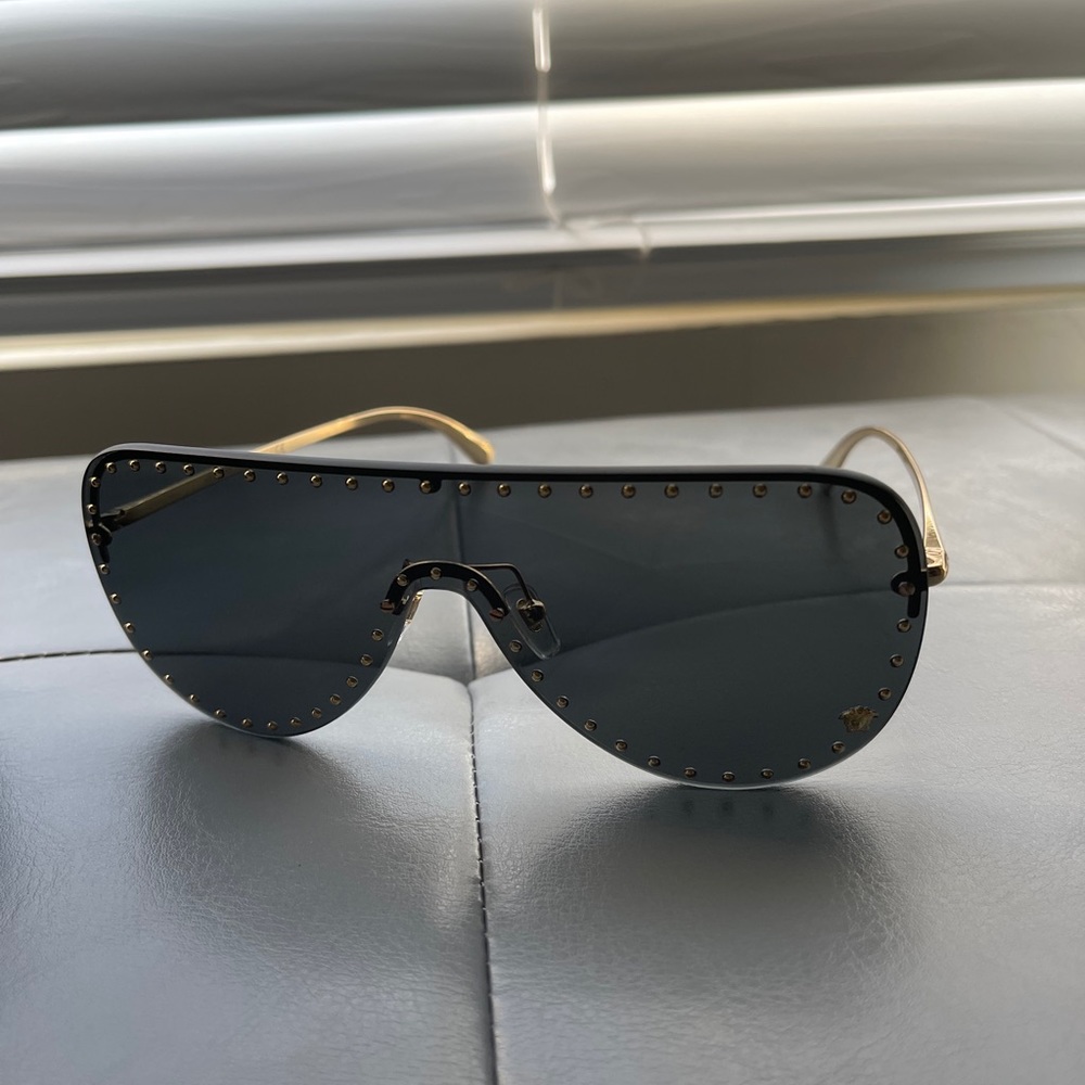 Versace Studded sunglasses Never Worn Before!
